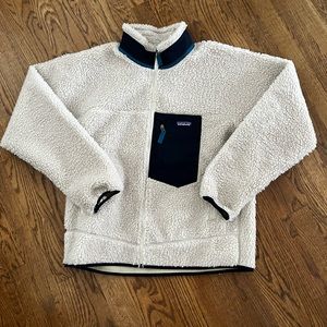 Men's Large Classic Retro-X® Fleece Jacket (Natural)